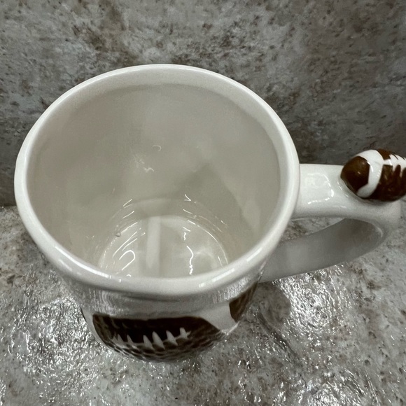 Get Your Game Face on Ceramic Football Mug - Picture 6 of 10